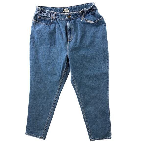 LL Bean Women’s Original Fit Relaxed Jeans – Size 18W | Classic Denim - Picture 1 of 6